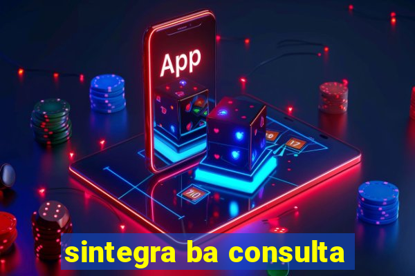 sintegra ba consulta